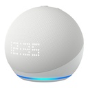 ALTAVOZ INTELIGENTE AMAZON ECHO DOT 5TA GENERACION CON RELOJ (BLANCO)