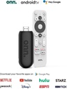 CHROMECAST CON GOOGLE TV 4K (WHITE)