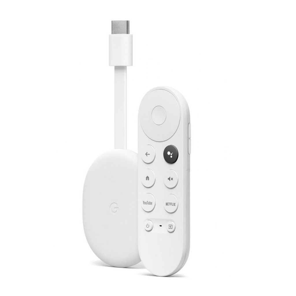 CHROMECAST CON GOOGLE TV 4K (WHITE)