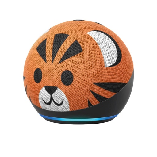 [SH0101000501] ALTAVOZ INTELIGENTE AMAZON ECHO DOT GEN4TH KIDS EDITION (TIGRE)