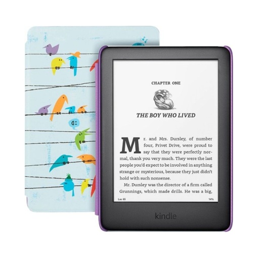 [MO0301000401] LECTOR ELECTRONICO AMAZON KINDLE KIDS 6" 8GB MEMORIA GEN10TH (RAINBOW BIRD)