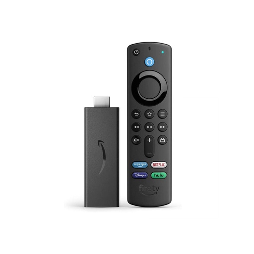 [SH0201000801] FIRE TV STICK 3RD GEN (2021) WITH ALEXA VOICE REMOTE (INCLUDES TV CONTROLS) | HD STREAMING DEVICE NEW REMOTE