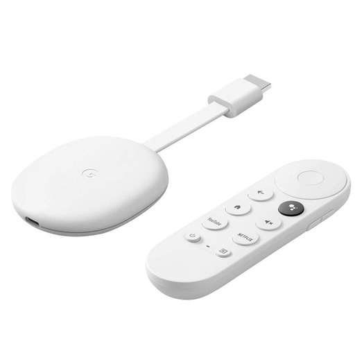 [SH0201001101] CHROMECAST 4 WITH GOOGLE TV (HD) - SNOW