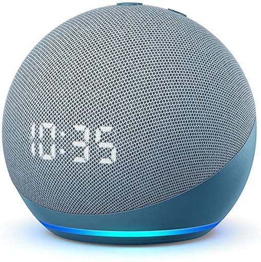 [SH0101001502] VOICE ASSISTANT AMAZON ECHO DOT GEN5TH WITH CLOCK (BLUE)